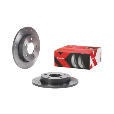 Bilde av BREMBO 08.A029.1X Bremseskiver 265 11 5 fullt ut, hullet belagt MAZDA: 5, 3 Sedan, Hatchback