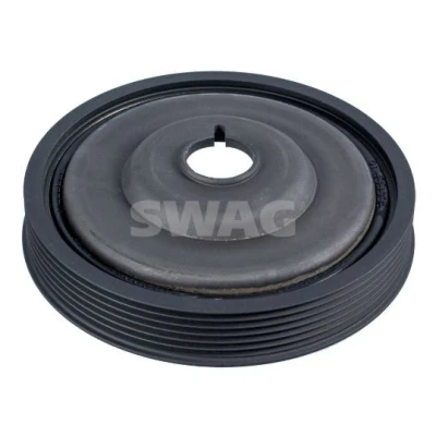 Bilde av SWAG 60 93 6154 Remskive veivaksel 6PK 155 5 for NISSAN: Qashqai / Qashqai+2 I, NV200 Evalia Minibuss, MERCEDES BENZ: CLA Stasjonsvogn