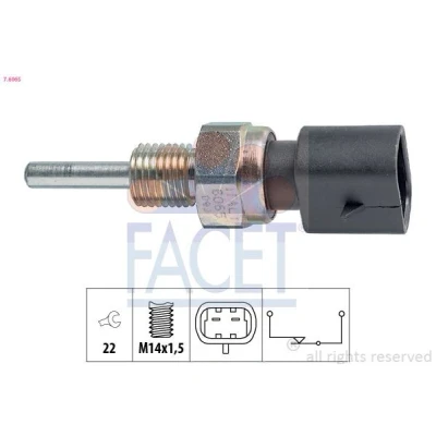 Bilde av FACET 7.6065 Bryter, ryggelys Made in Italy OE Equivalent
