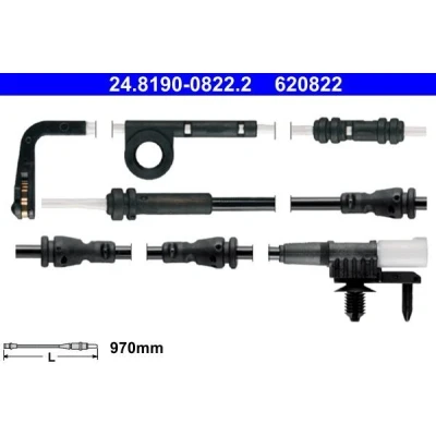 Bilde av ATE 24.8190 0822.2 Bremsebeleggslitasje LAND ROVER: Range Rover Sport, 4
