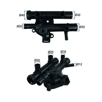 Bilde av MAHLE ORIGINAL TI 259 83D Termostat 83 med tetning