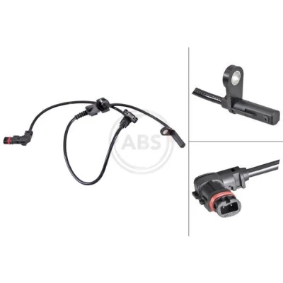 Bilde av Sensor, hjulturtall, Framaksel, chrysler 300c, 300c touring, jeep commander, commander van, 4779244AB, 4779244AC, 4779244AD, 4779341AB,