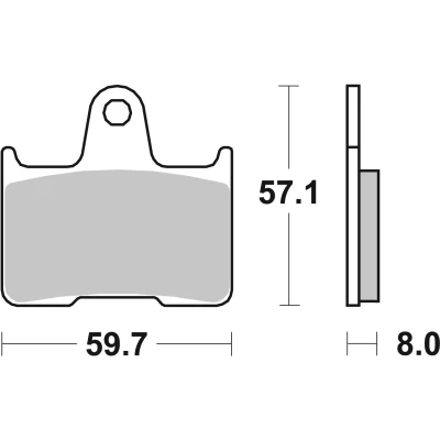 Bilde av BREMBO Carbon Ceramic, Road Bremseklosser foran og bak 07KA2107