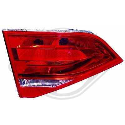 Bilde av DIEDERICHS 1018092 Baklykter høyre indre del W16W, H21W, LED uten pæreholder AUDI: A4 B8 Sedan