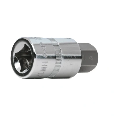 Bilde av NEO TOOLS 08 777 Pipenøkkelinnsats 1/2 7422 H17 Krom vanadium stål, Verktøystål innvendig sekskant