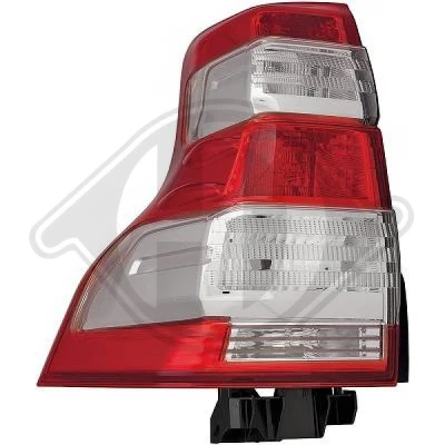 Bilde av DIEDERICHS 6676891 Baklykter venstre WY21W, W5W TOYOTA: Land Cruiser Prado 150
