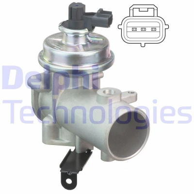 Bilde av DELPHI EG10492 12B1 EGR Ventil uten kjøler