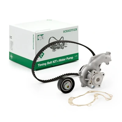 Bilde av INA 530 0142 30 vannpumpe + Registerreimsett med FORD: MONDEO 4 Turnier, Transit Connect Mk1 Van, S Max