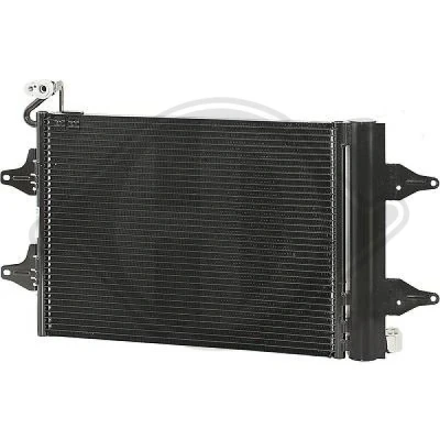 Bilde av DIEDERICHS DCC1877 Kondensator med tørker Climate 13,0 Aluminium R 134a SKODA: Fabia 2