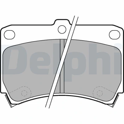 Bilde av Bremseklosser sett, Framaksel, kia,mazda, 0K30A3328Z, B0923329Z, B455 33 292, B4Y3 32 3ZA, B4Y53329Z, B4Y6 23Z, 23ZA, B5Y6332