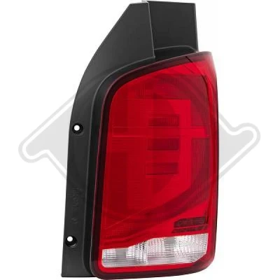 Bilde av DIEDERICHS 2274192 Baklykter høyre LED, W16W med pæreholder VOLKSWAGEN: Transporter 6 Bus,
