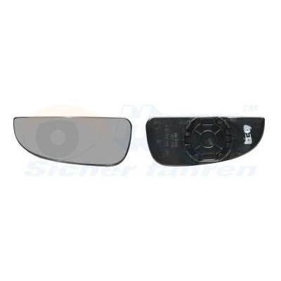 Bilde av VAN WEZEL 1651835 Speilglass venstre nedre del FIAT: Ducato III Flatvogn lastebil / Chassis, Van, Minibuss