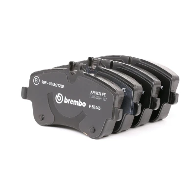 Bilde av BREMBO P 50 045 Bremseklosser PRIME LINE Ring klargjort for slitasjeindikator med bremsecaliperskruer tilbehør MERCEDES BENZ: C Klasse T modell