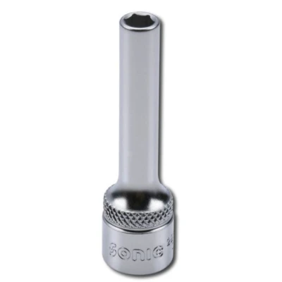 Bilde av SONIC Pipenøkkelinnsats 3/8tomme innvendig sekskant DIN 3120 , 3124 10 mm Krom vanadium stål 2256310
