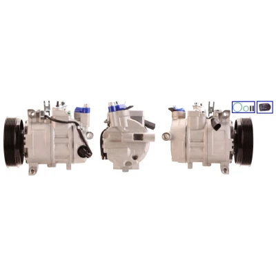 Bilde av LUCAS ELECTRICAL ACP541 Kompressor PAG 46 AUDI: A6 C6 Allroad, C7 Avant, Sedan