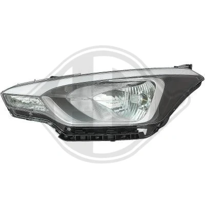Bilde av DIEDERICHS 6807081 Frontlykter venstre H4 HYUNDAI: i20 II Coupé (GB) 1.4, 1.4 CRDi, 1.0 T GDI, 1.2, 1.1 CRDi 2015