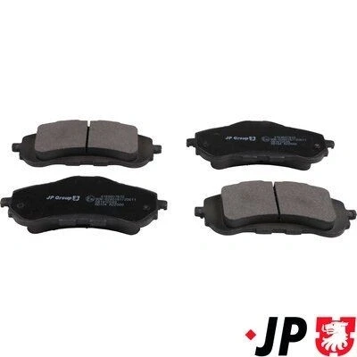 Bilde av JP GROUP 4163607810 Bremseklosser framaksel ikke klargjort for slitasjeindikator PEUGEOT: 308 SW 2, I SW, II Hatchback