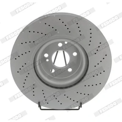 Bilde av FERODO DDF2051C 1 Bremseskiver 360 36 5 112 ventilert belagt uten skruer MERCEDES BENZ: E Klasse T modell, C Sedan