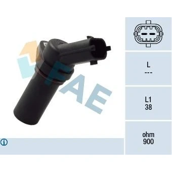 Bilde av Impulsgiver, veivaksel, citroën,fiat,iveco,peugeot,renault, 1131 J7, 1131.J7, 504129943
