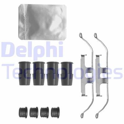 Bilde av DELPHI LX0635 Tibehørsett, skivebremse belegg BMW: 3 Sedan, Touring, 1 Hatchback