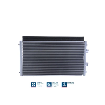 Bilde av NISSENS 941294 Kondensator uten tørker Aluminium 625 R 134a
