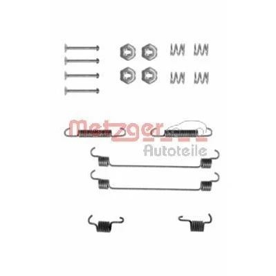 Bilde av Tilbehørsett, bremsesko, Bakaksel, alfa romeo,citroën,fiat,lancia,renault, 60750208, 70596.60000.00.00, 77 01 202 550, 204 840, 95