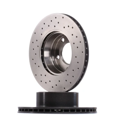 Bilde av BREMBO XTRA LINE 09.6924.1X Bremseskiver 296 22 5 perforert / ventilert belagt høy karbon med skruer BMW: Touring, Sedan