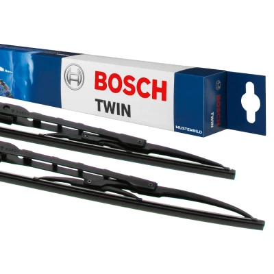 Bilde av Vindusvisker Bosch Twin 3 397 118 563 foran Standard TOYOTA: Hiace 4 Kasten, Bus, RAV4 II SUV, VOLKSWAGEN: Golf 3, Cabrio