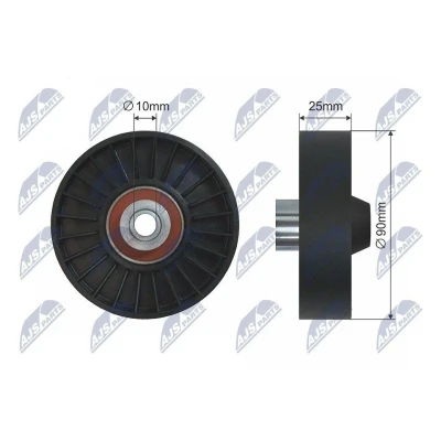 Bilde av Løpehjul, kilerem, alfa romeo,fiat,lancia, 60610908, 60812515, 73501924