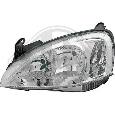 Bilde av DIEDERICHS 1813185 Frontlykter venstre W5W, PY21W OPEL: Corsa C Hatchback, Combo Varebil / Stasjonsvogn