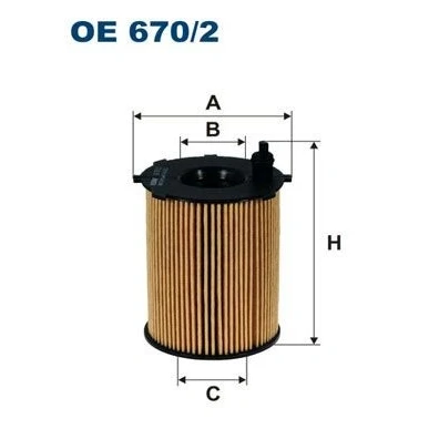 Bilde av Oljefilter, alfa romeo mito, fiat 500, 500 c, 500l, panda, panda van, punto, punto skåp/halvkombi, lancia ypsilon, 55224598