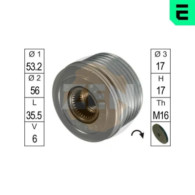 Bilde av ERA ZN5429 Frihjul Dynamo FORD: MONDEO 3