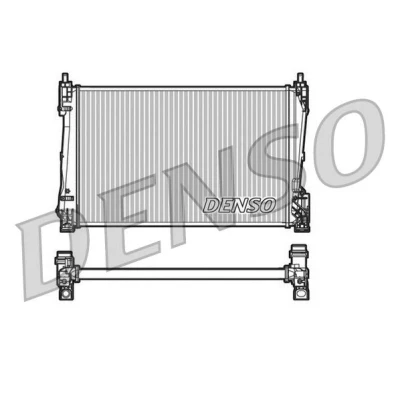 Bilde av DENSO DRM20090 Radiator Aluminium 620 415 16