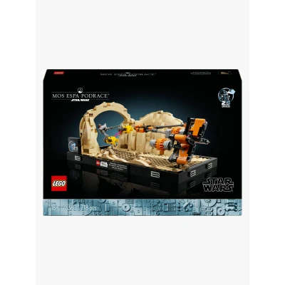 Bilde av LEGO Star Wars 75380 Diorama med Mos Espa podrace Byggesett Plast