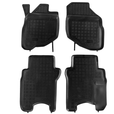 Bilde av REZAW PLAST 200920 Gulvmatte sett gummi foran og bak svart HONDA: CIVIC 10 Stufenheck
