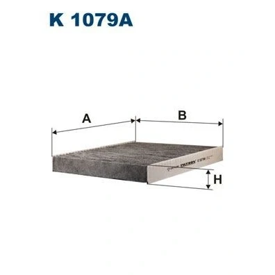 Bilde av FILTRON K 1079A Kupéfilter Karbonfilter 248 216 30 VOLKSWAGEN: Polo IV Hatchback, V Sedan, SKODA: Fabia 2, 1 Combi