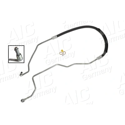 Bilde av AIC 58609 Hydraulikkslange, styring fra hydraulikkpumpe til styresnekke