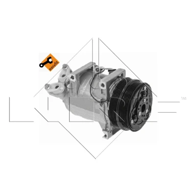 Bilde av NRF EASY FIT 32492 Kompressor DKS15D 12 PAG 46 med kompressorlje, tetningsring VOLVO: V50, C30, FORD: KUGA 1, Focus 2