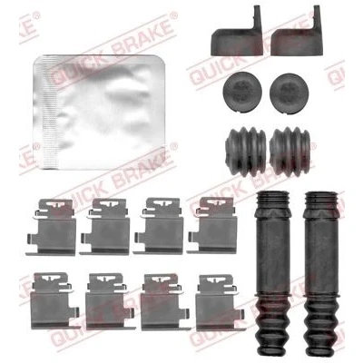 Bilde av QUICK BRAKE 109 0159 Tibehørsett, skivebremse belegg FIAT: Ducato III Flatvogn lastebil / Chassis, Minibuss, Van