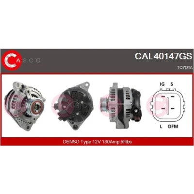 Bilde av CASCO CAL20233AS Dynamo 12V 90A ISUZU: D Max 1 Pickup