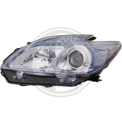 Bilde av DIEDERICHS 6636181 Frontlykter venstre H11/HB3 med motor for høydejustering hovedlys