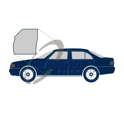 Bilde av TRUCKTEC AUTOMOTIVE 02.53.027 Gummilist dør MERCEDES BENZ: W123 Stasjonsvogn, Sedan