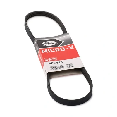 Bilde av GATES Micro V 4PK898 Kileribberem 898 4 Polyester, EPDM (etyl propylen dien gummi) MERCEDES BENZ: G Klasse SUV, GLC C Sedan