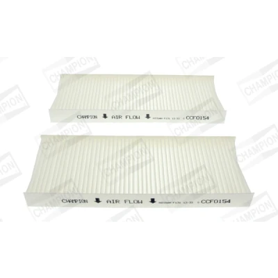 Bilde av CHAMPION CCF0154 Kupéfilter pollenfilter, Partikkelfilter 260 102 25 NISSAN: X Trail, Pathfinder 3, NP300 Navara Pick up