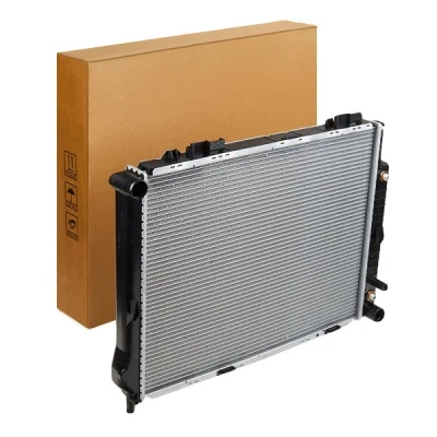 Bilde av NRF 58100 Radiator Aluminium 640 484 34 med påbyggingsdeler Kjøleribber loddet MERCEDES BENZ: E Klasse Sedan