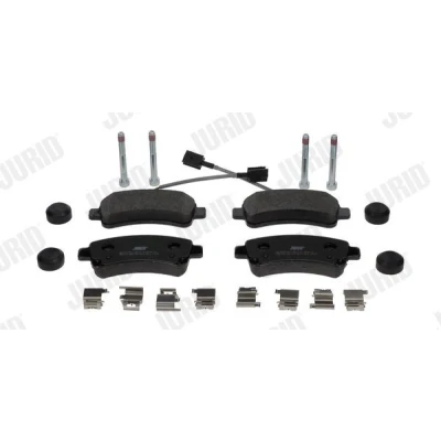 Bilde av JURID 573704J Bremseklosser inkl. slitasjevarselkontakt FIAT: Ducato III Flatvogn lastebil / Chassis, Minibuss, Van