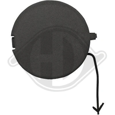 Bilde av DIEDERICHS Priority Parts 3456061 Tildekning, støtfanger foran