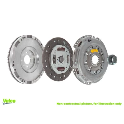 Bilde av VALEO KIT4P CONVERSION KIT 835057 Clutch med clutchtrykkplate svinghjul, clutchplate, utløserlager 254