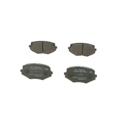 Bilde av BOSCH 0 986 494 655 Bremseklosser Low Metallic med akustisk slitasjevarsel antihyle blikk fjær MAZDA: MX 5 I, 2