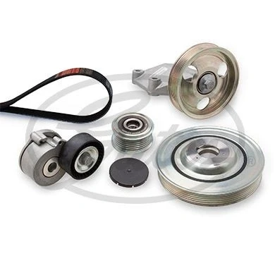 Bilde av GATES K186PK1218 Kileribberem med veivakselremskive, frihjuls reimskive ThermalPro PEUGEOT: Expert II Van, CITROËN: Jumpy MPV, FIAT: Scudo